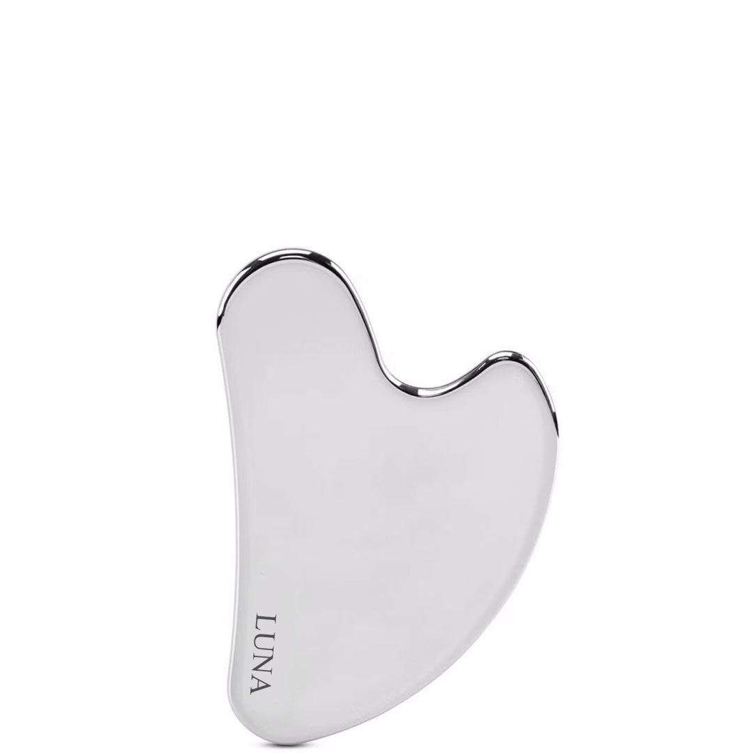 SCULPTING PRO STAINLESS STEEL GUA SHA TOOL - LUNA